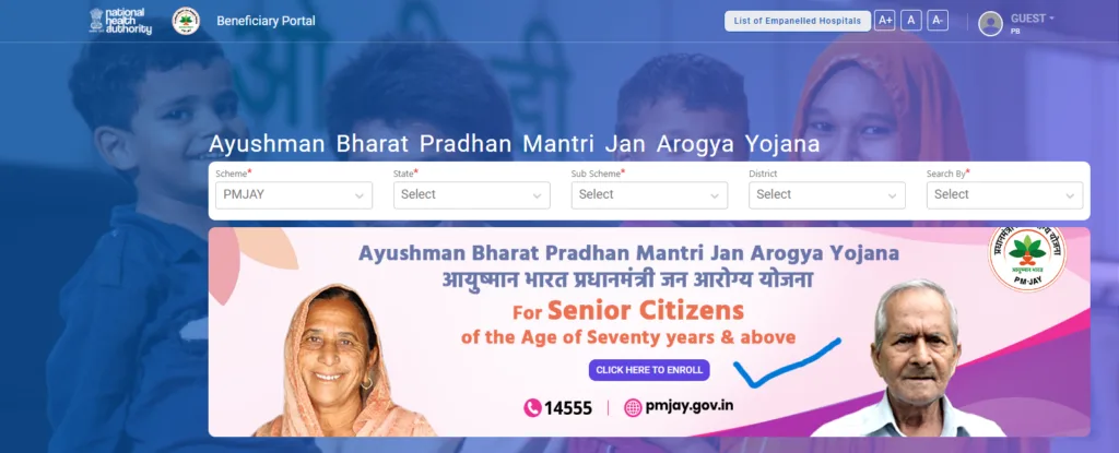 Ayushman vay vandana card